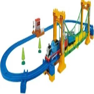 타카라토미 프라레일 토마스 흔들 다리 기차 세트