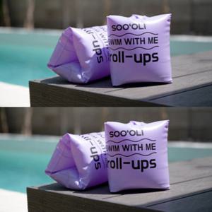 수올리 어린이 팔튜브 암링 물놀이 추천 퍼플 2세트