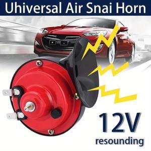 슈퍼 시끄러운 기차 경적 12V 방수 전기 달팽이 트럭 보트 자동차 바이크 오토바이 자전거 및 2 개