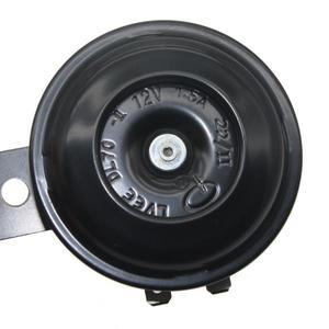 LVEE DL70 시리즈 12v 바이크 오토바이 범용 방수 전기 12V 105db 모터 스쿠터 시끄러운 소리 블랙