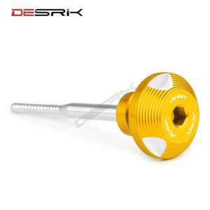 Yamaha XMAX 125 250 300 400 바이크 오토바이 CNC 엔진 오일 탱크 딥 스틱 프로브 레벨 게이지 미터 캡