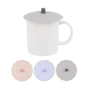 실리콘 덮개 약 10cm 색상 랜덤 1p/고양이컵덮개/피쉬컵뚜껑/먼지방지컵뚜껑/유리컵덮개/실리콘물컵뚜껑/고