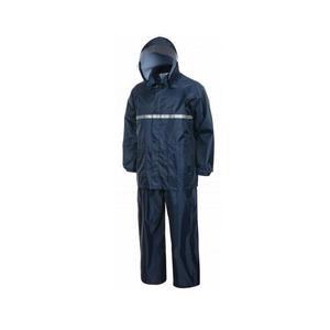 방한 작업복 레인코트 방수복 스포츠 신사우의 세트 곤색 방수복 안전 우의