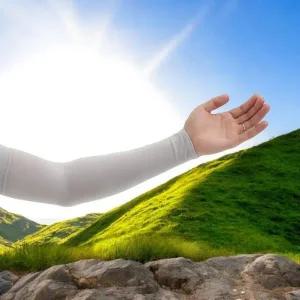 썬픽 자외선차단 쿨토시그레이 남녀 아이스슬리브