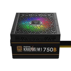 GAMDIAS RGB 컴퓨터용 PC 브론즈 장치 액티브 750B 플러스 PSU 750W 공급 크라토스 인증 750와트 M1 게이밍 80 전원 PFC
