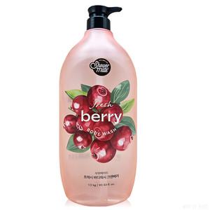샤워메이트 내추럴 크랜베리 바디워시 1.2kg 1200ml 1.2L