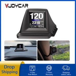 업그레이드된 HUD GADGET GPS KMH OBD2 듀얼 설치 트림 스마트 컴퓨터 시스템 필러 MPH 비전 호환 온보드