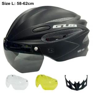 자전거 헬멧 어반 전기 전동 킥보드 고글 핼맷 GUB 성인용 초경량 사이클링 안전 야외 오토바이 마그네틱