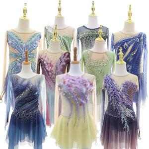 피겨복 피겨의상 무대 학생 의상 스케이트복 피겨 공연