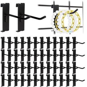 알펀 50팩 그리드 월 , 4인치 헤비 듀티 와이어 디스플레이 소매용 액세서리, 공예품 전시회, 차고 보관소