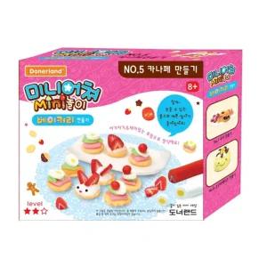 도너랜드미니어쳐 NO. 5 카나페 만들기/어린이/점토/재료/세트/클레이/공예/찰흙/선물/미술/촉감/놀이
