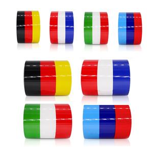 자동차 튜닝 라인 스티커 BMW 독일 프랑스 이탈리아 M 스포츠 3색 삼선 오토바이 데칼 랩핑지 국기 로고