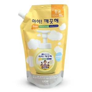 아이깨끗해 순 파우더 핸드워시 리필 600ml
