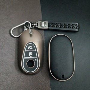 C S 클래스 W223 W206 S260L S350L S400L S450L S500L 리모컨 자동차 키 케이스 커버 키 체인