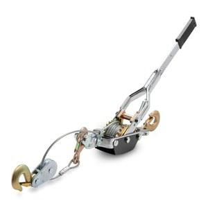 NEIKO 02256A, 윈치 동반, 5톤(10,000파운드) 당김 용량, 10피트, 3훅, 헤비 듀티 전원 케이블, 듀얼 기어, 핸드 자동차 호이스트 풀러, 리커버리 기어 포함 도구 제공