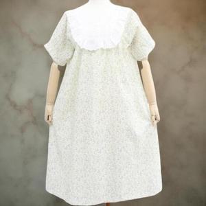 [다잇템]여성 티셔츠 실내복 드레스 레이스 잠옷 파자마