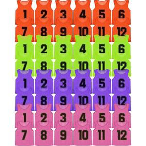 수하인 스포츠 더블 사커 페니 피니 스크리미지 조끼 메시 농구팀 연습용 유니폼 48개