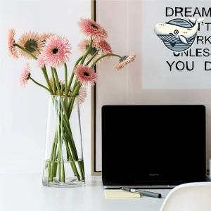 투명 유리 화병 꽃꽂이 북유럽풍 인테리어