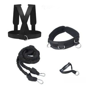 달리기 저항 밴드 벨트 검정 조끼 저항밴드 연습 허리 런닝 운동 기본 트레이닝 로프 장비