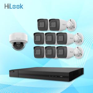 하이룩 210만화소 IP 카메라 9대 CCTV 자가설치 자유구성 세트 POE (기획상품)