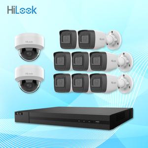 하이룩 210만화소 IP 카메라 10대 CCTV 자가설치 자유구성 세트 POE (기획상품)