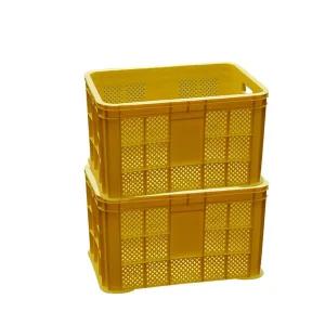 사각 플라스틱 운반용 박스 - 다용도 상자 48L 2개/농산물상자/농산물/야채/과일/바구니/이사/운반/공구