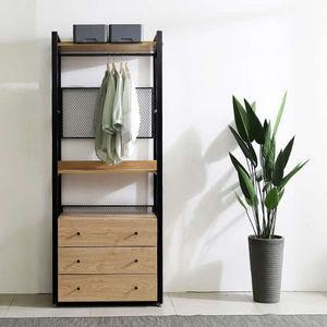 [아도라퍼니처]아도라퍼니처 DIY설치 시스템행거 3단 서랍 800 드레스룸 행거장