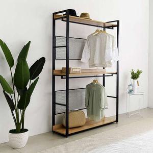 [아도라퍼니처]아도라퍼니처 DIY설치 시스템행거 3단 1200 드레스룸 행거장