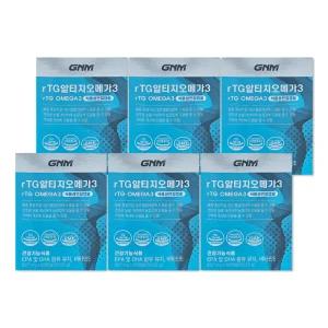GNM자연의품격 알티지 오메가3 837mg 60캡슐 6개/mj