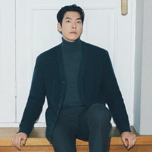 [파렌하이트] 울 블렌디드 헤링본 니트 가디건 (FHUCX8333)