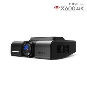 (앱전용쿠폰20%) 파인뷰 X600 4K GPS 빌트인 BT+WiFi 스마트폰 연동 블랙박스 64GB로 메모리업 AS/2년+GPS(12/24~순차발송)