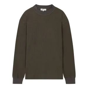 [지이크] 와플 크루넥 티셔츠 카키 (PHIBH8006)