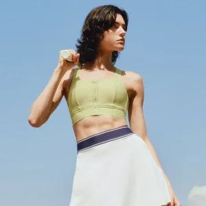 [컴포트랩] 하이서포트 스퀘어 집업 스포츠브라 단품