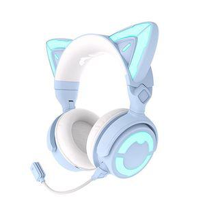 게이밍헤드셋 고양이귀 헤드셋 무선 고급 패션 PC방