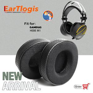 EarTlogis Gamdias HEBE M1 M-1 헤드셋 귀마개 커버 쿠션 슬리브 105mm 이어 패드 용 새 도착 교체 용 이어