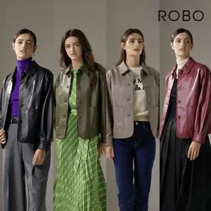 로보 스페인 램스킨 레더 재킷