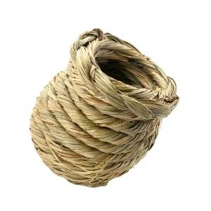 고급 꼼꼼 항아리 짚둥지 소 핀치새 번식 십자매 문조 금화조 호금조