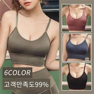 [셀러허브]스포츠브라 브라탑 피트니스 브라렛 노와이어 요가복 (S13127117)