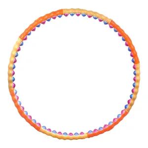 PI 평화 패션후프 2.8kg 상급자용 국산 조립식 지압 훌라후프 다이어트