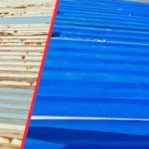 지붕 방수 시트 접착식 방수포 틈새 누수 균열 커버 패치