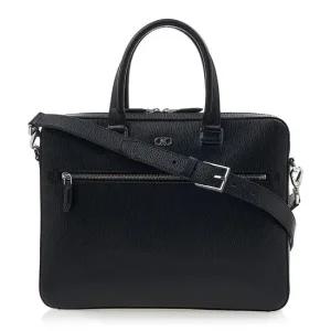 MUST IT_ 간치니 남성 비즈니스 백 24 0986 NERO PEBBLE 0753418