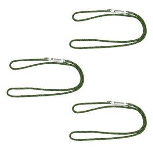 뉴도어 6mm 1 4 프루식 코드 프리 바느질 12KN 2700lb 아라미드 오토 블록 야외 등반 수목 구조 등산용 고강도 로프 90cm 36 3pcs