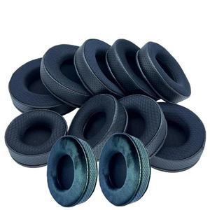 1쌍 천공  메쉬 원형 이어패드 커버 70MM 80MM 90MM 100MM 105MM 110MM 이어패드 다양한 헤드폰 벨벳 호환