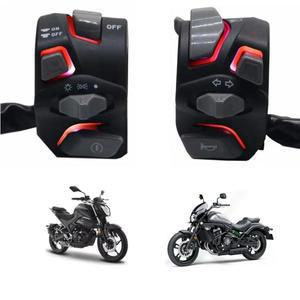 A32U-7/8In 22Mm 범용 바이크 오토바이 핸들 바 스위치 헤드 라이트 경고 회전 플래시 라이트 신호 시작 버