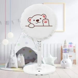 (1+1) 선풍기커버 안녕북극곰 벽걸이 스탠드 보관 대형 카바/보관용/선풍기/커버/덮개/보호/다용도/다목적
