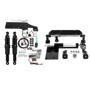 할리 투어링 로드킹 스트리트 글라이드 2009-2016 2017-2024용 오토바이 리어 에어 라이드 서스펜션 전동