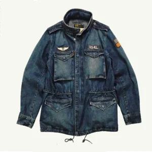 레트로 정자켓 빈티지 RL 얼리 데님 M65 밀리터리 자켓