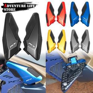 오토바이 승객 발판 Footpegs 후면 발 받침 페그 페달 단계 액세서리 혼다 PCX125 PCX160 PCX 125 160 2018