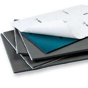 SGM 블루 200밀리미터(6mm) 10평방피트 자동차 방음 - 열 및 냉각 라이너 자가 접착 폐쇄 셀 폼 데드닝 소재 PE 사운드 데드너