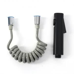 모던 슬림 변기 욕실 스프레이건 스프링호스 세트